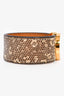 Hermès 2019 Lizard Manchette Bracelet