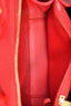 Pre-loved Chanel™ 2018 19 Red Caviar Leather Medium Filigree Vanity Case