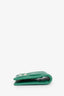 Miu Miu Green Matelassé Nappa Leather Small Wallet