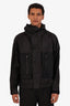 Burberry Black Nylon Windbreaker Size 48 Mens