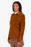 Acne Studios Khaki Cotton Button Up Size 48