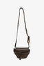 Loewe Brown Leather Mini 'Gate' Crossbody Bag