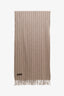 Loro Piana Brown Cashmere Scarf
