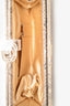 Pre-loved Chanel™ 2011 Metallic Python Crystal CC Logo Clasp Clutch