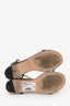 Jimmy Choo Green/Grey Snake Alodie Flat Sandals Size 38.5