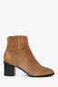 Rag & Bone Brown Suede Studded Ankle Boots Size 37.5