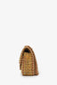 Pre-loved Chanel™ 2010 Yellow St.Tropez Tweed Single Flap Shoulder Bag