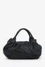 Fendi Vintage Black Leather Spy Hobo Bag