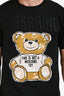 Moschino Couture Black Teddy Bear Logo T-Shirt Size XXS Men's