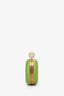 Marchesa Green Satin Lily Clutch