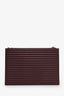 Givenchy Burgundy Quilted Pouch