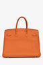 Hermès 2012 Orange Togo Leather Birkin 35