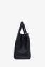 Fendi Black Leather Small 2Jours Bag with Strap