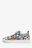Christian Louboutin Multicolour Satin Floral Sneakers Size 46 Mens
