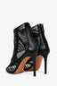 Alaïa Black Leather Gladiator Heels Size 38