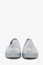 Prada Sports Light Grey Suede Slip-On Shoes Size 39