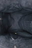 Pre-loved Chanel™ 2018 Black Fringe Quilted Canvas Small Double Face Deauville Tote