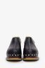 Hermès Black Leather Earth Mules Size 36