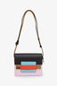 Delvaux Multicolour Leather Colour Block 'Madame' Shoulder Bag