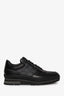 Louis Vuitton Black Leather Canvas Damier Graphite Sneakers Size 7 Mens