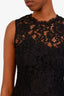 Dolce & Gabbana Black Lace Sleeveless Top Size 38