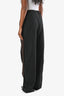 Pantalon Leam Almes noir/marron à déchirure, taille S