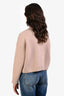 Ba&sh Blush Wool Blend Cardigan Size S