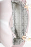 Christian Dior 2017 Pink Iridescent Leather Mini Lady Dior