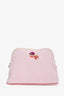 Hermès Pink Canvas 'Circus Bolide' Pouch Kids