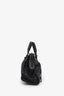 Balenciaga Black Leather Classic Motocross Small City Bag with Strap