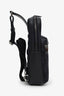 Christian Dior 2025 Black Oblique Jacquard Leather Rider 2.0 Sling Bag
