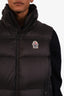 Moncler Black Goose Down Vest Size 1 Mens