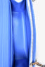 Christian Dior Blue Patent Leather Cannage Miss Dior Promenade Crossbody