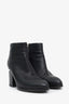 Alexander Wang Black Leather Gabi Ankle Boots Size 41