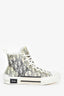 Christian Dior Navy Oblique B23 High Top Sneakers Size 41