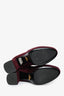 Prada Suede Burgundy Platform Ankle Boot Size 37
