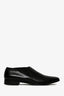 Saint Laurent Black Leather Slip-On Oxford Shoes Size 43.5