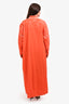 Toogood Orange Hand Painted 'Draughtsman' Shirt Dress Size 3
