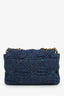Pre-loved Chanel™ 2019-20 Blue Denim 'Chanel™ 19' Medium Flap Bag
