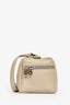 Loro Piana Shimmer Grey Calfskin Extra Pocket Mini Crossbody