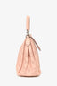 Louis Vuitton 2018 Magnolia Pink Mahina Leather Babylone Chain BB with Strap