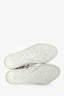 Gucci White Canvas Leather GG Sneakers Size 35.5