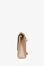 Saint Laurent 2020 Dark Beige Grained Leather Medium Envelope Shoulder Bag