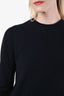 Jil Sander Navy Cashmere Crewneck Sweater Size 34