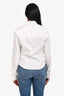 Barbara Bui White Cotton Button Down Shirt Size 40