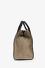 Celine Burgundy/Tricolour Leather Micro Luggage Bag