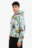 Louis Vuitton 2020 Blue/Multicolour Hooded Sweatshirt Size S Mens