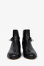 Hermès Black Leather Neo Kelly Ankle Boots Size 36