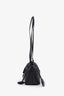 Pre-loved Chanel™ 26A Black Lambskin Leather Clutch with Leather Strap
