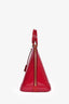 Sac Alma GM Louis Vuitton en cuir verni rose framboise